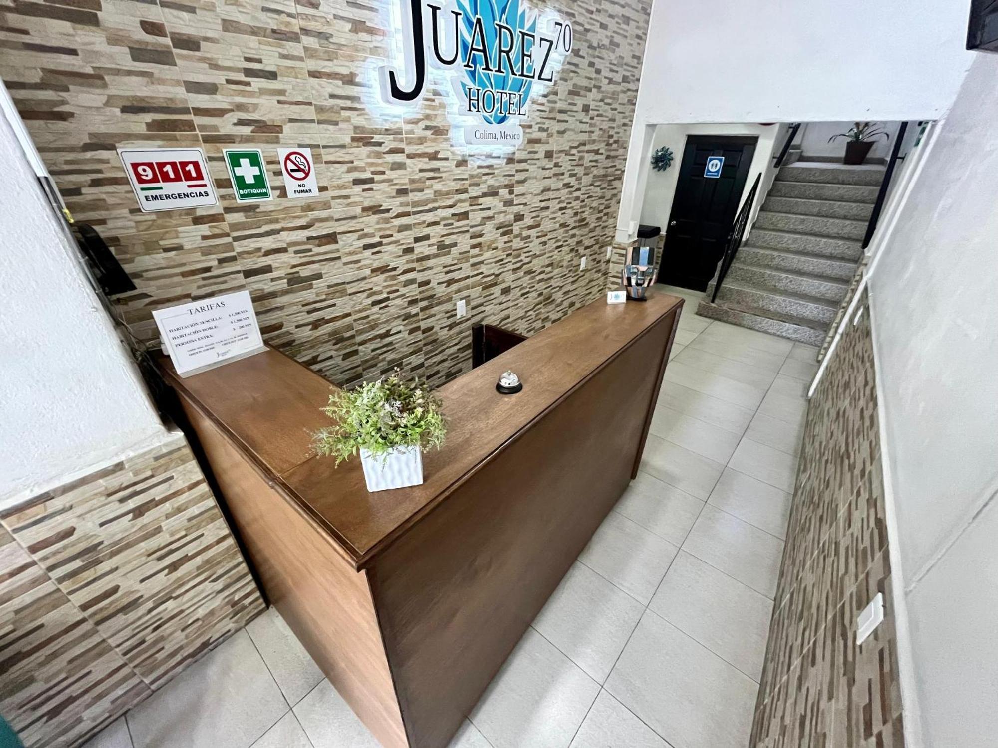 Hotel Juarez 70 Colima Exteriör bild