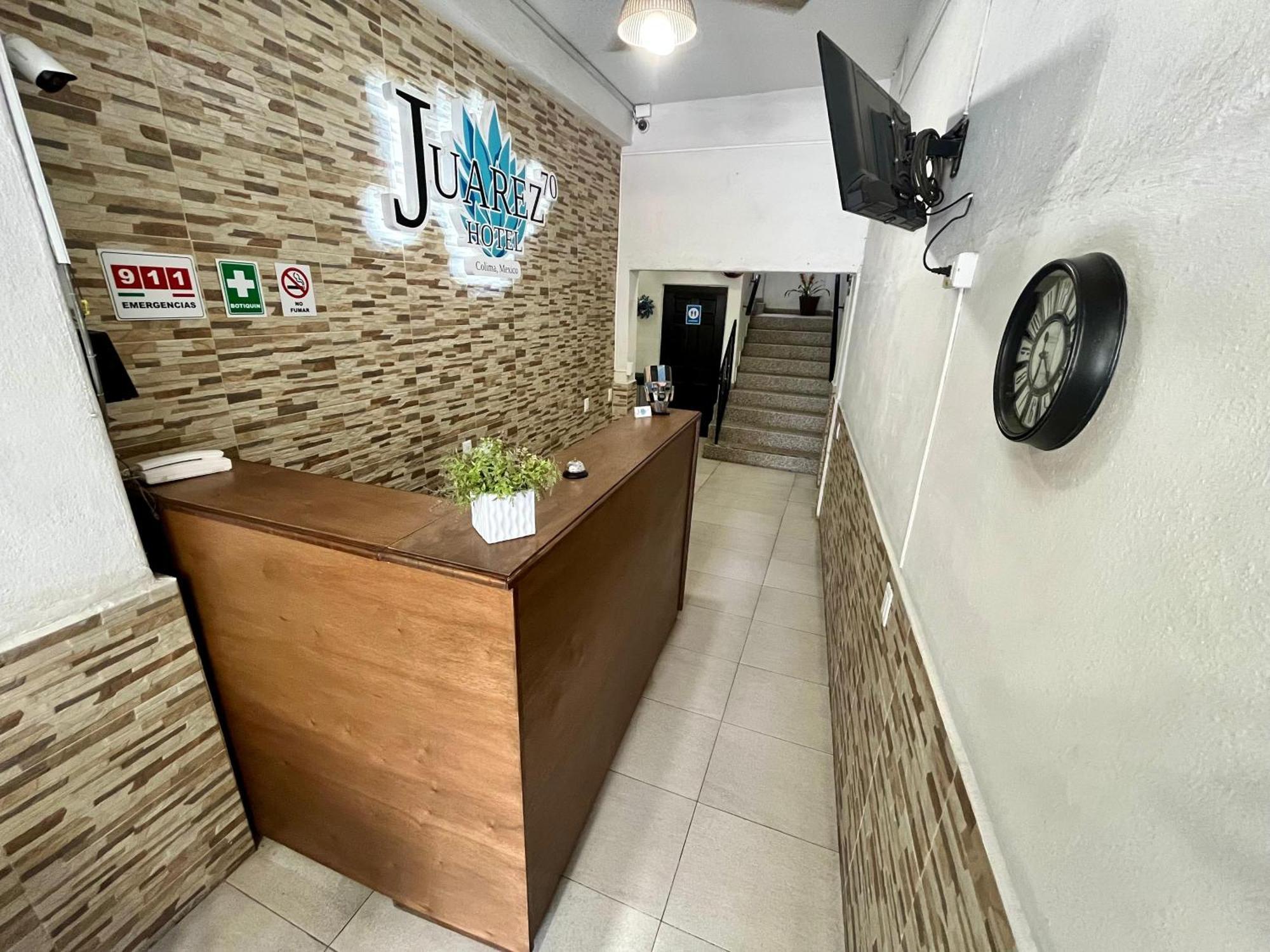 Hotel Juarez 70 Colima Exteriör bild